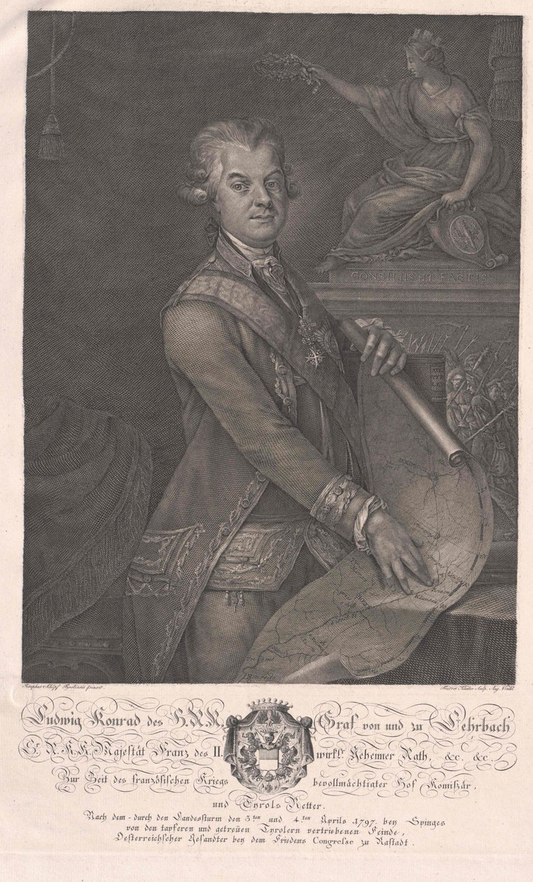 Ludwig Konrad Count Lehrbach by Artist Unknown