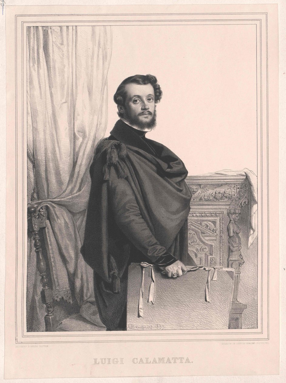 Luigi Calamatta by Artist Unknown