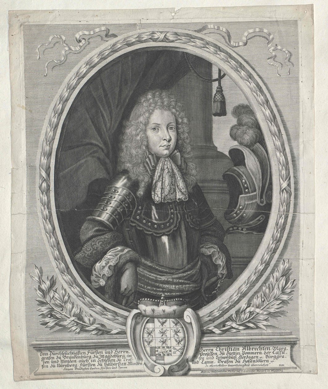 Margrave Christian Albrecht of Brandenburg by Artist Unknown