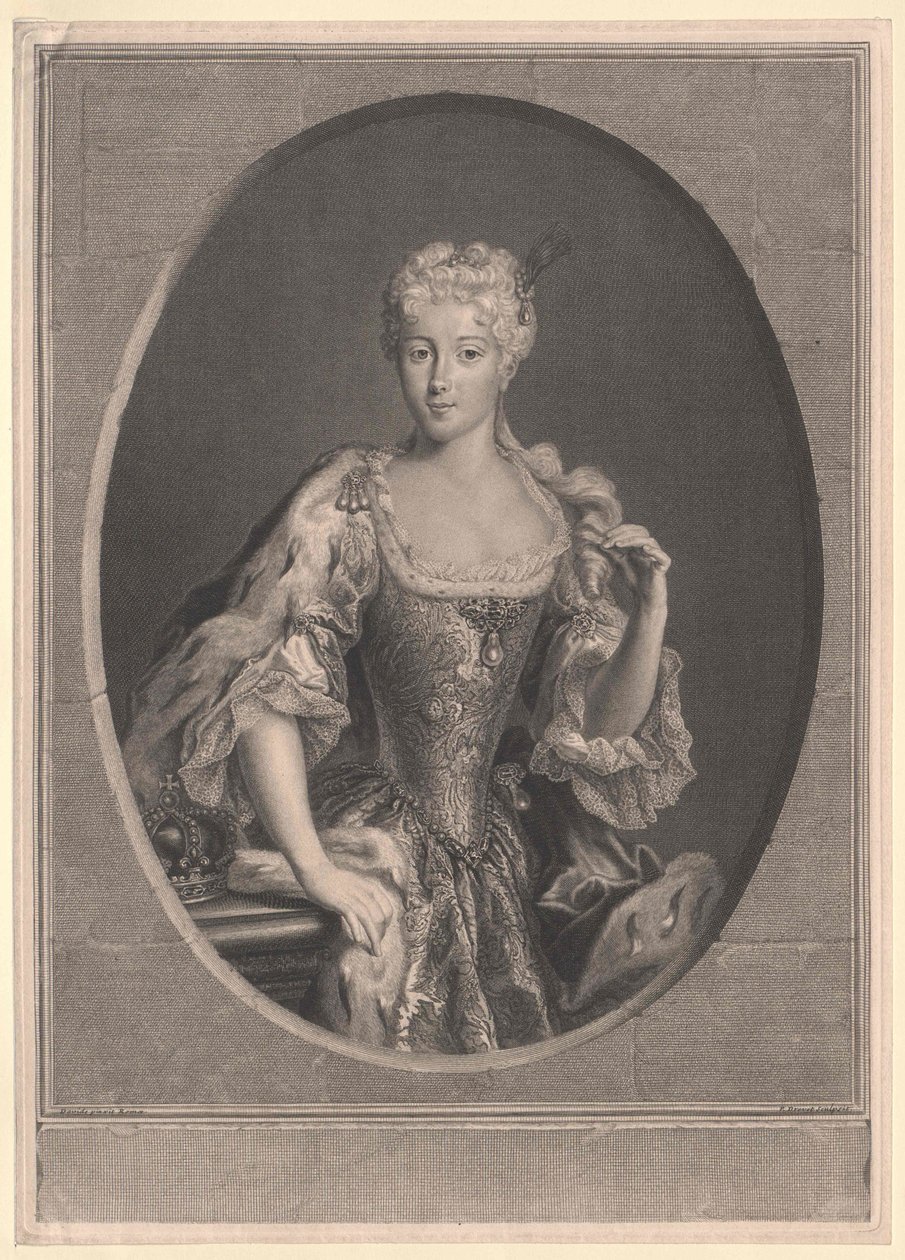 Maria Clementina Sobieska by Artist Unknown