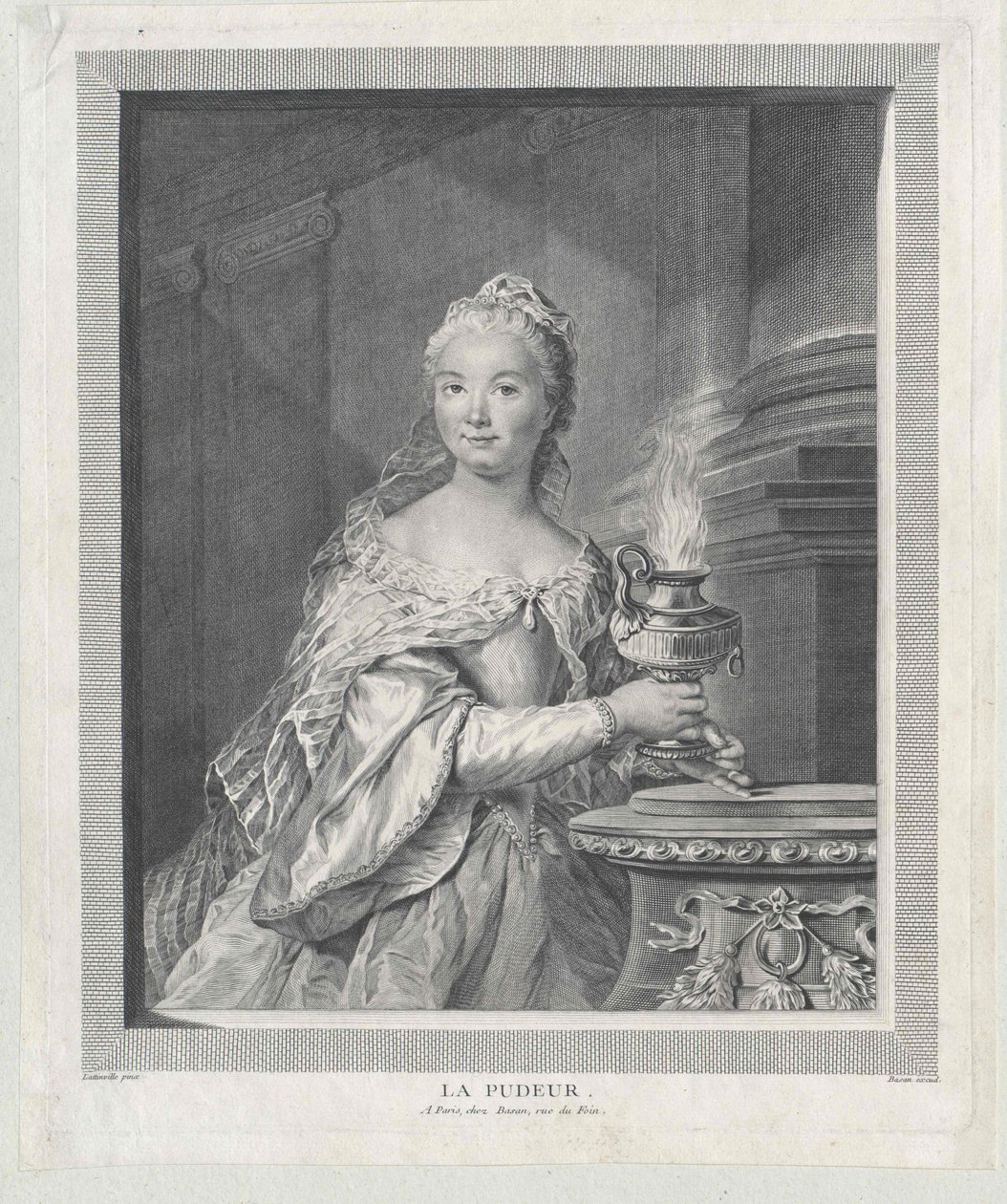 Marie Diane Antoinette de Rosset de Rocozel de Fleury by Artist Unknown
