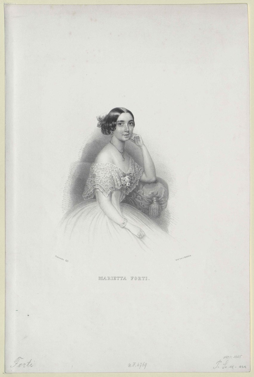 Marietta Forti by Artist Unknown