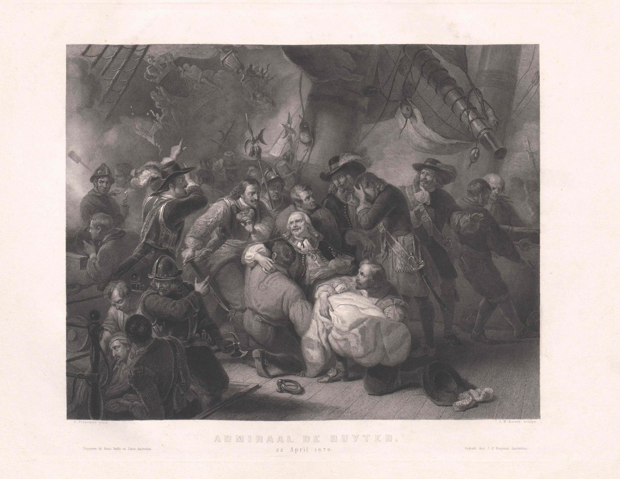 Michiel Adriaanszoon de Ruyter by Artist Unknown