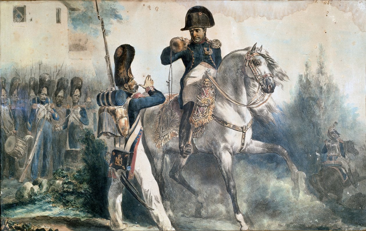 Napoleon I Bonaparte: "After You, Sire" by Artist Unknown