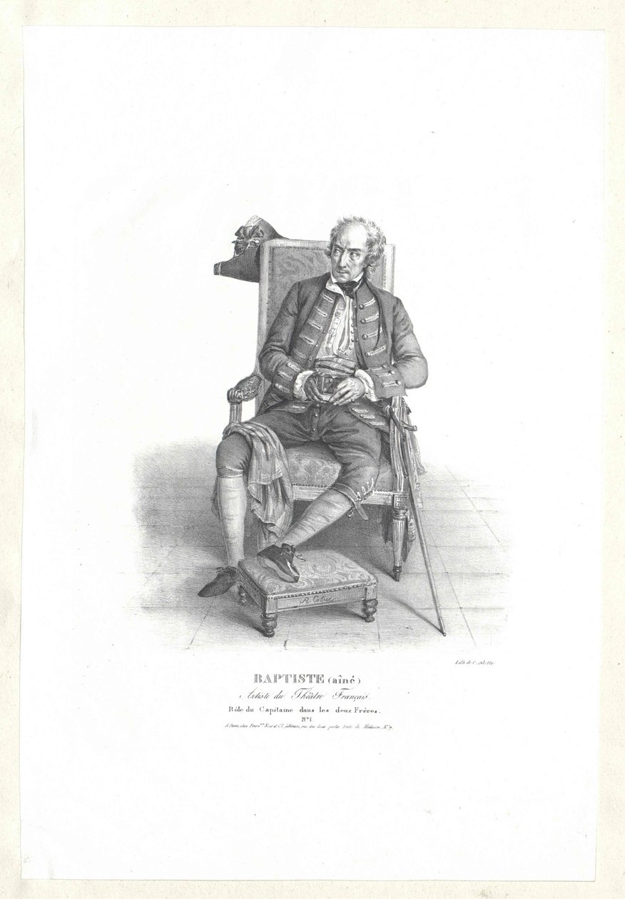 Nicolas Anselme Baptiste by Artist Unknown