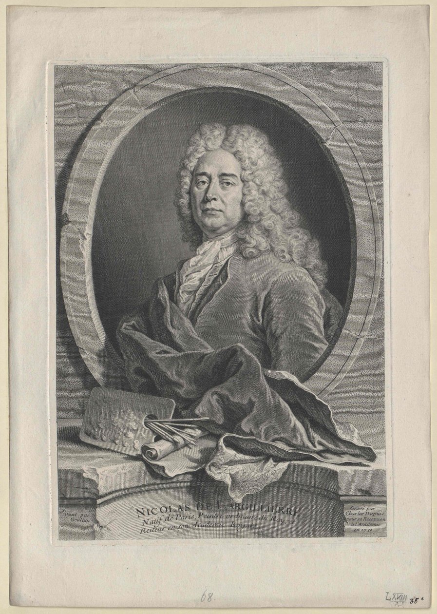 Nicolas de Largilliere by Artist Unknown