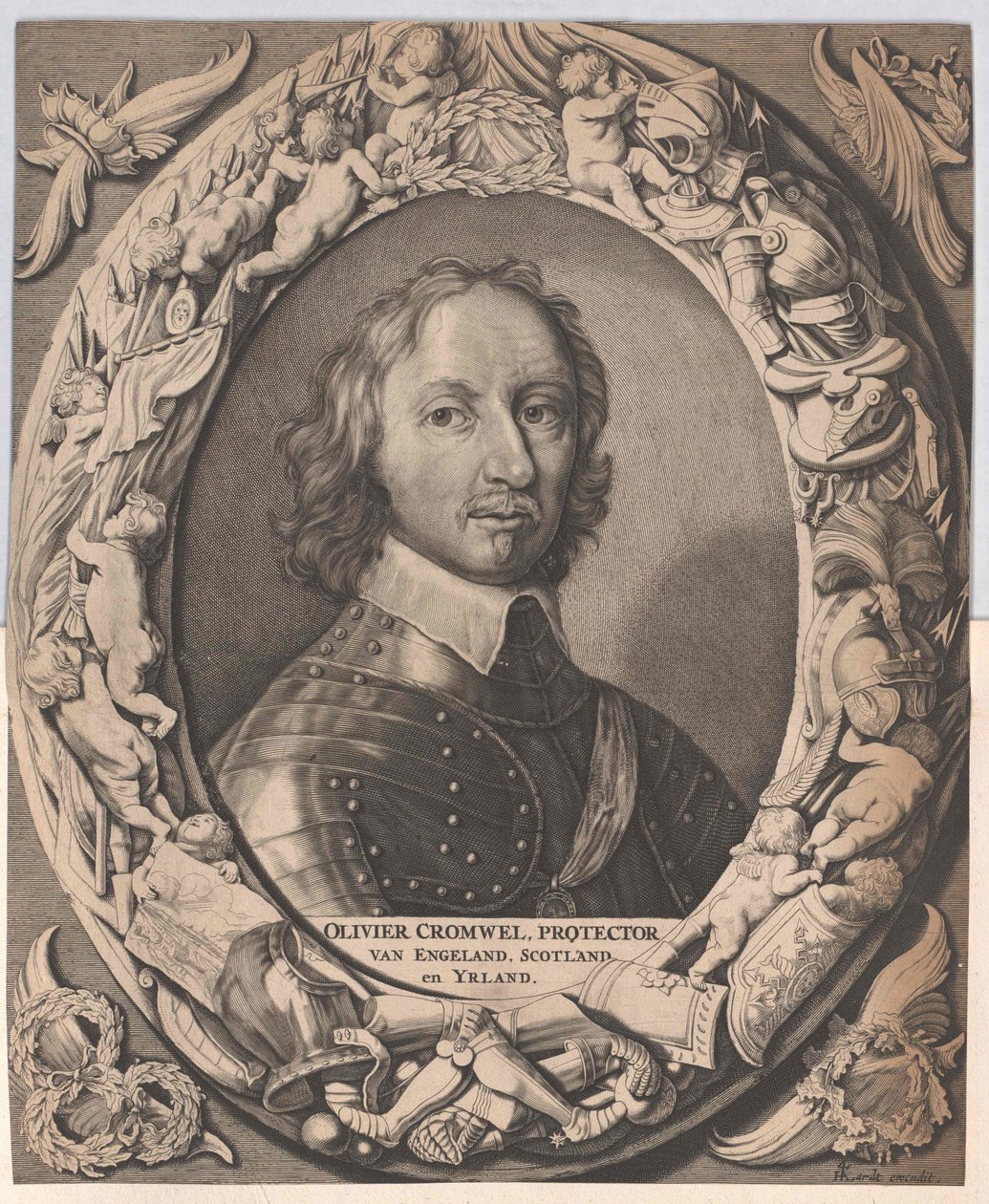 Oliver Cromwell by Artist Unknown
