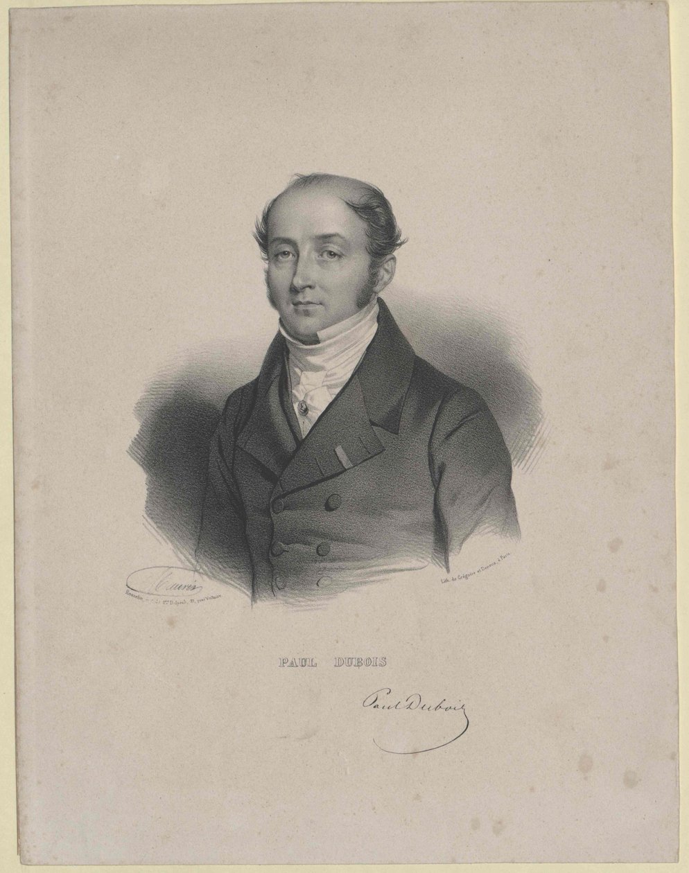 Paul Baron Dubois by Artist Unknown