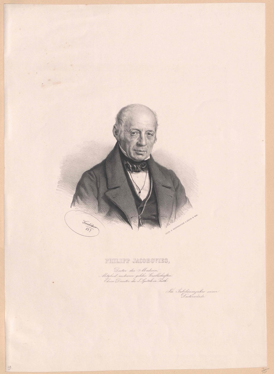 Philipp Jakopovits by Artist Unknown