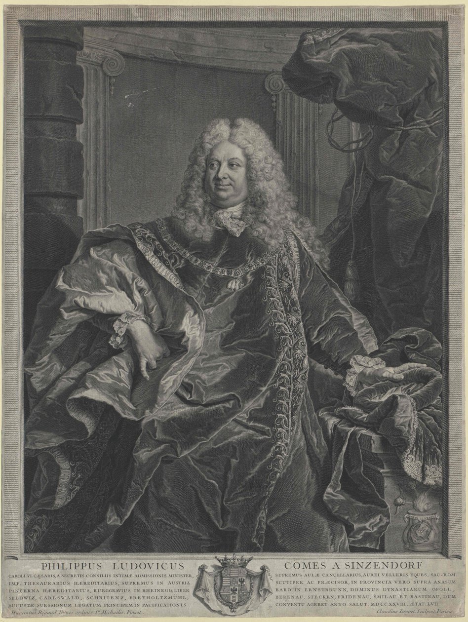 Philipp Ludwig Count Sinzendorf by Artist Unknown