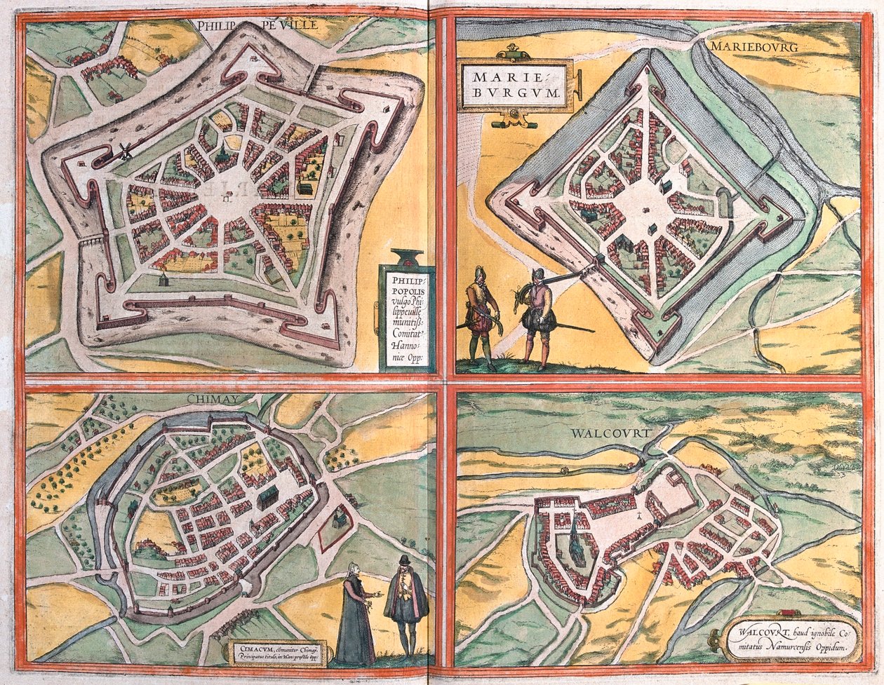 Phlippeville, Mariembourg, Chimay, Walcourt, Belgium by Artist Unknown