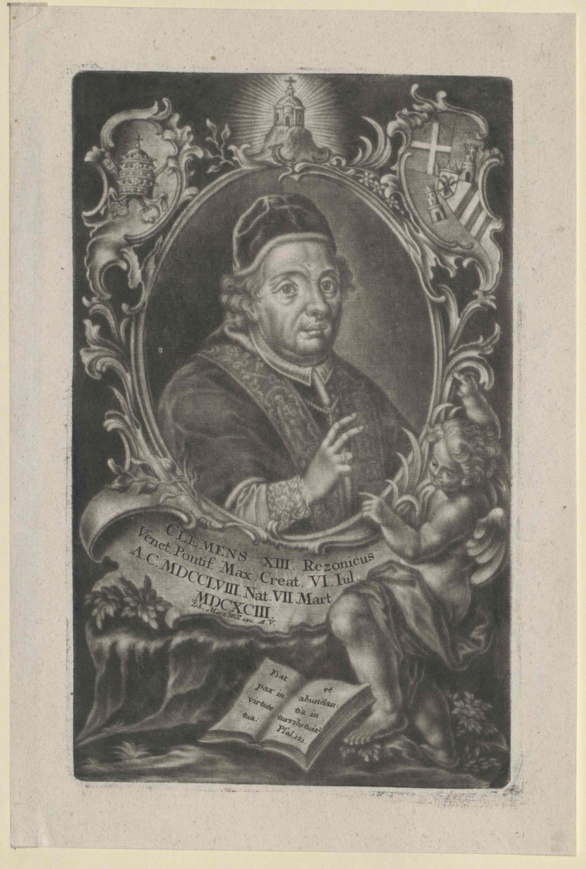Pope Clement XIII by Artist Unknown