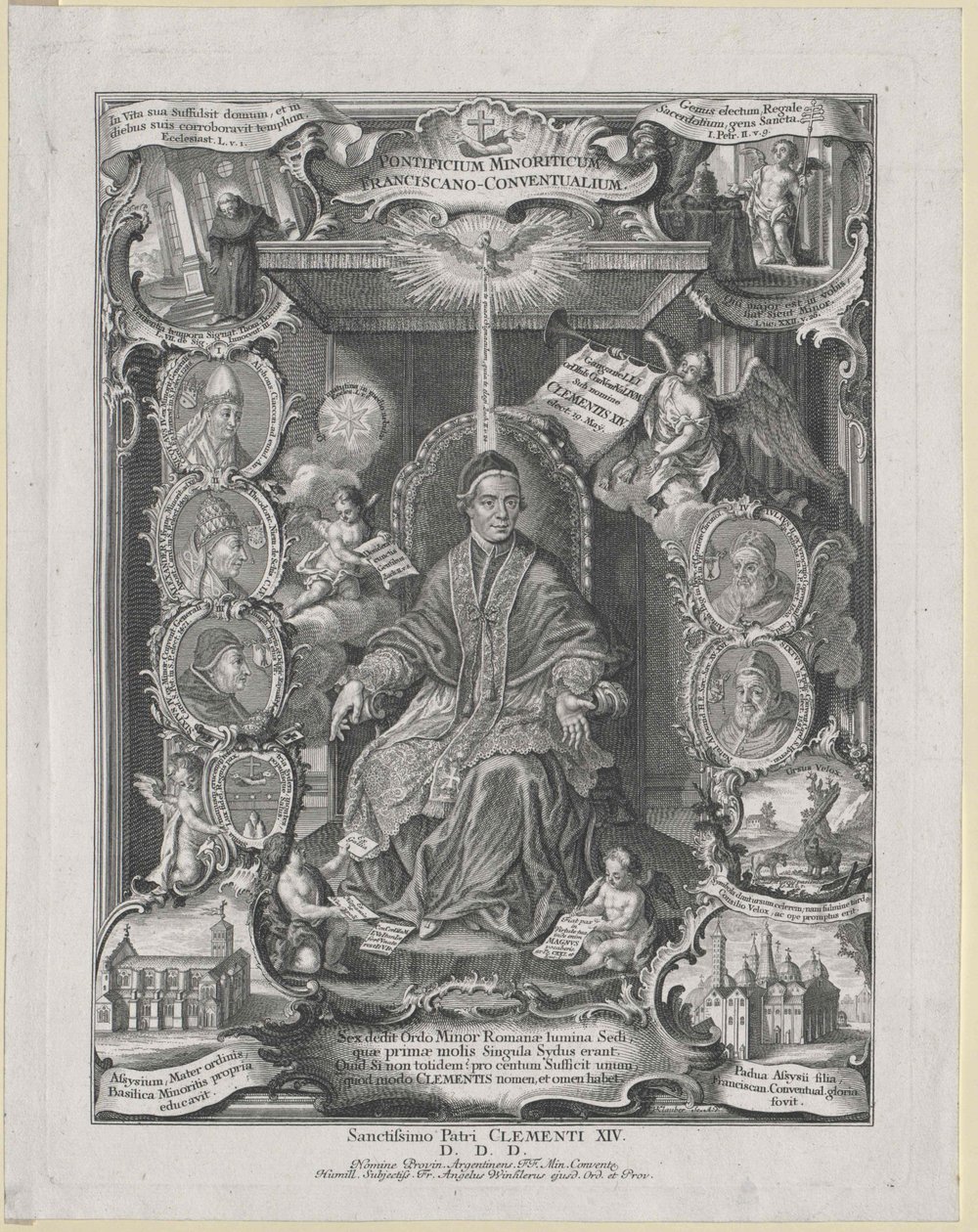 Pope Clement XIV by Artist Unknown