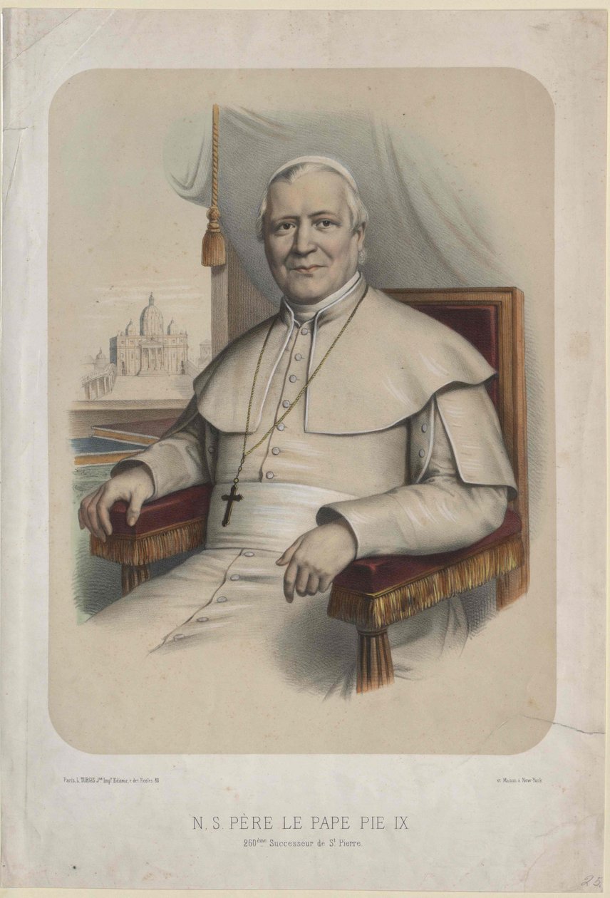 Pope Pius IX by Artist Unknown