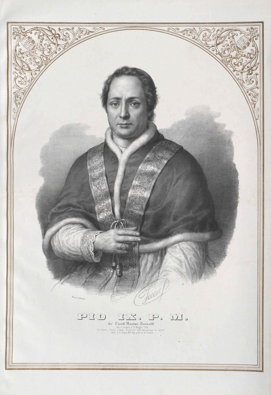 Pope Pius IX by Artist Unknown