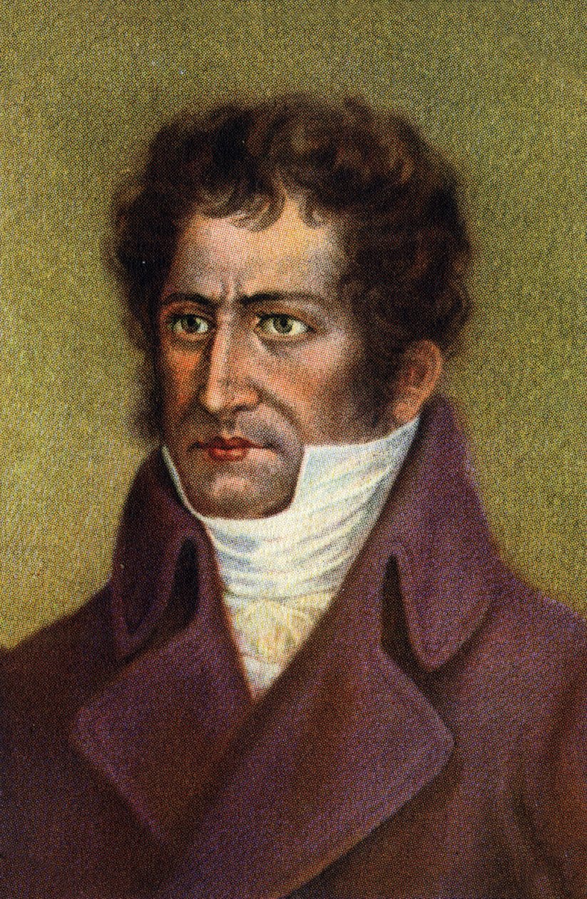 Portrait of Georges Cuvier, French Paleontologist by Artist Unknown
