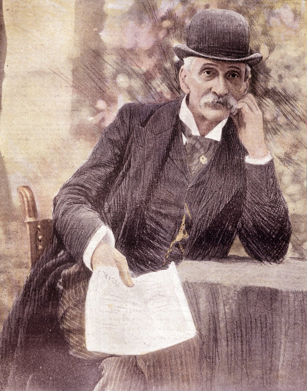 Portrait of the President of the Italian Council Giuseppe Zanardelli (1826-1903) by Artist Unknown