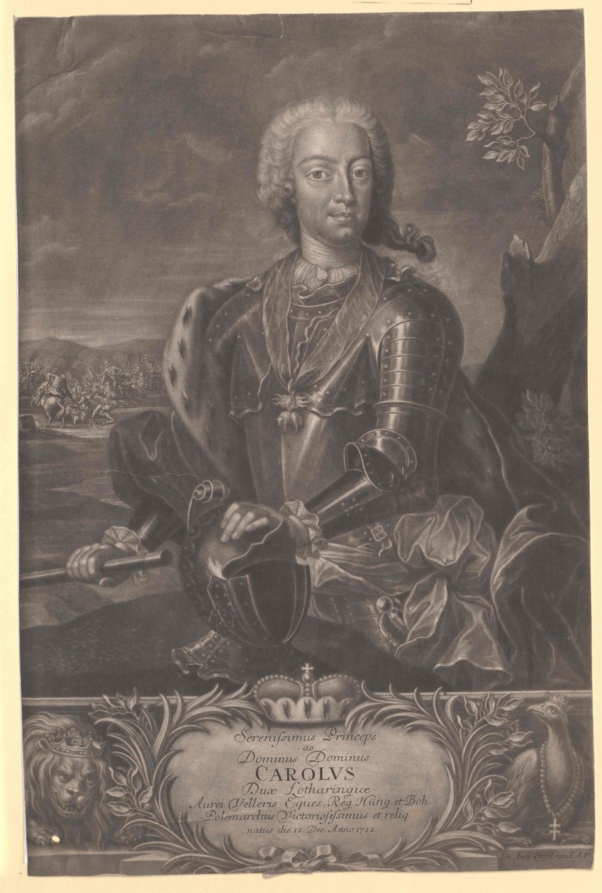 Prince Karl Alexander of Lorraine by Artist Unknown