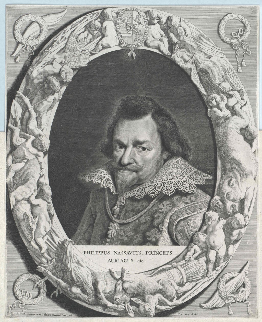 Prince of Orange Philipp Wilhelm (print) by Artist Unknown