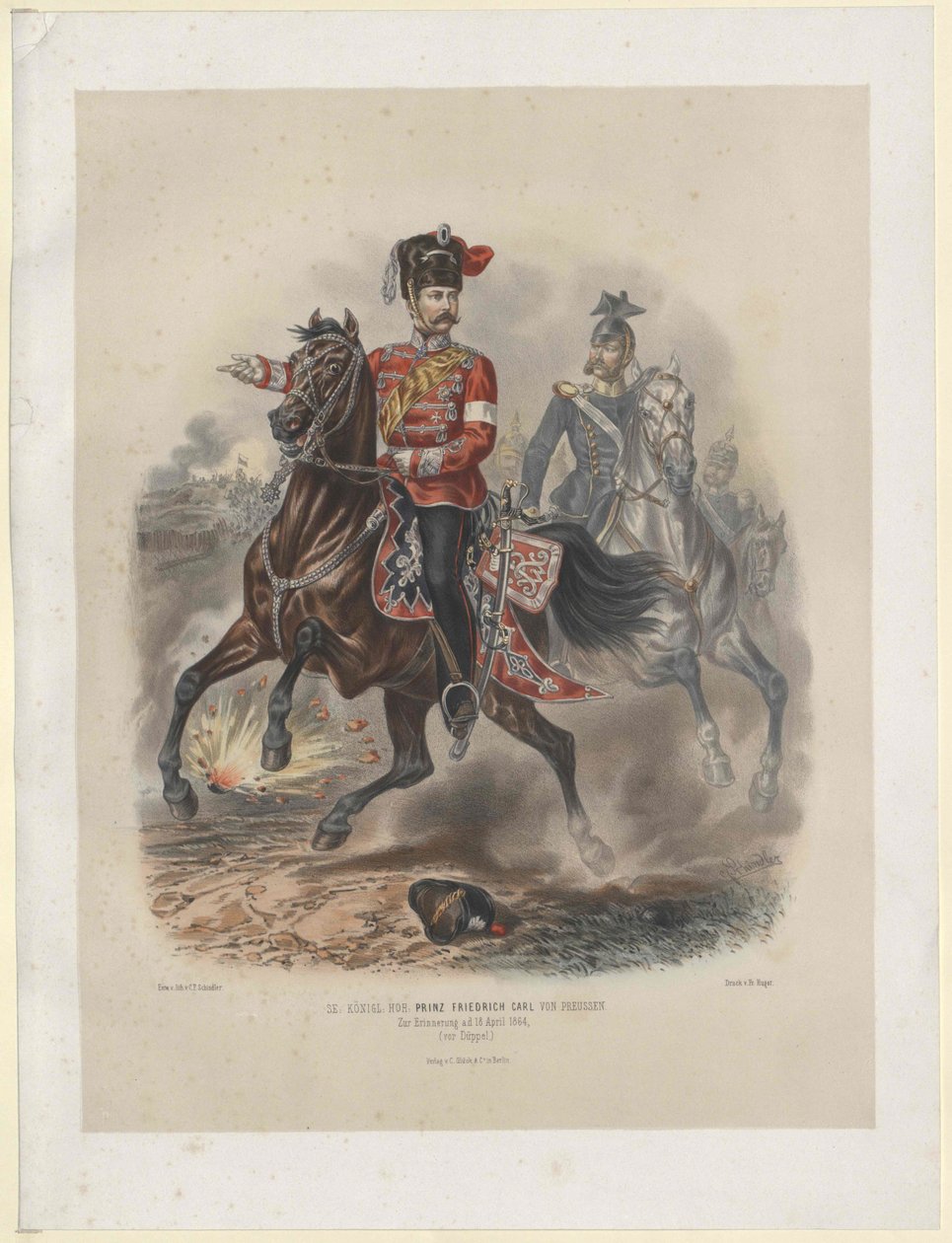 Prince of Prussia Friedrich Carl by Artist Unknown