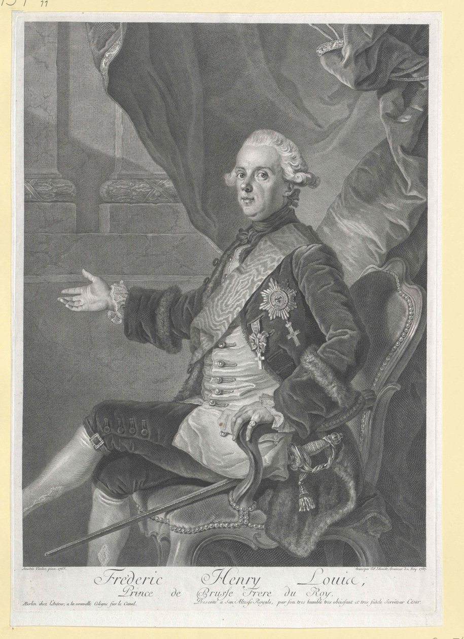 Prince Henry of Prussia by Artist Unknown