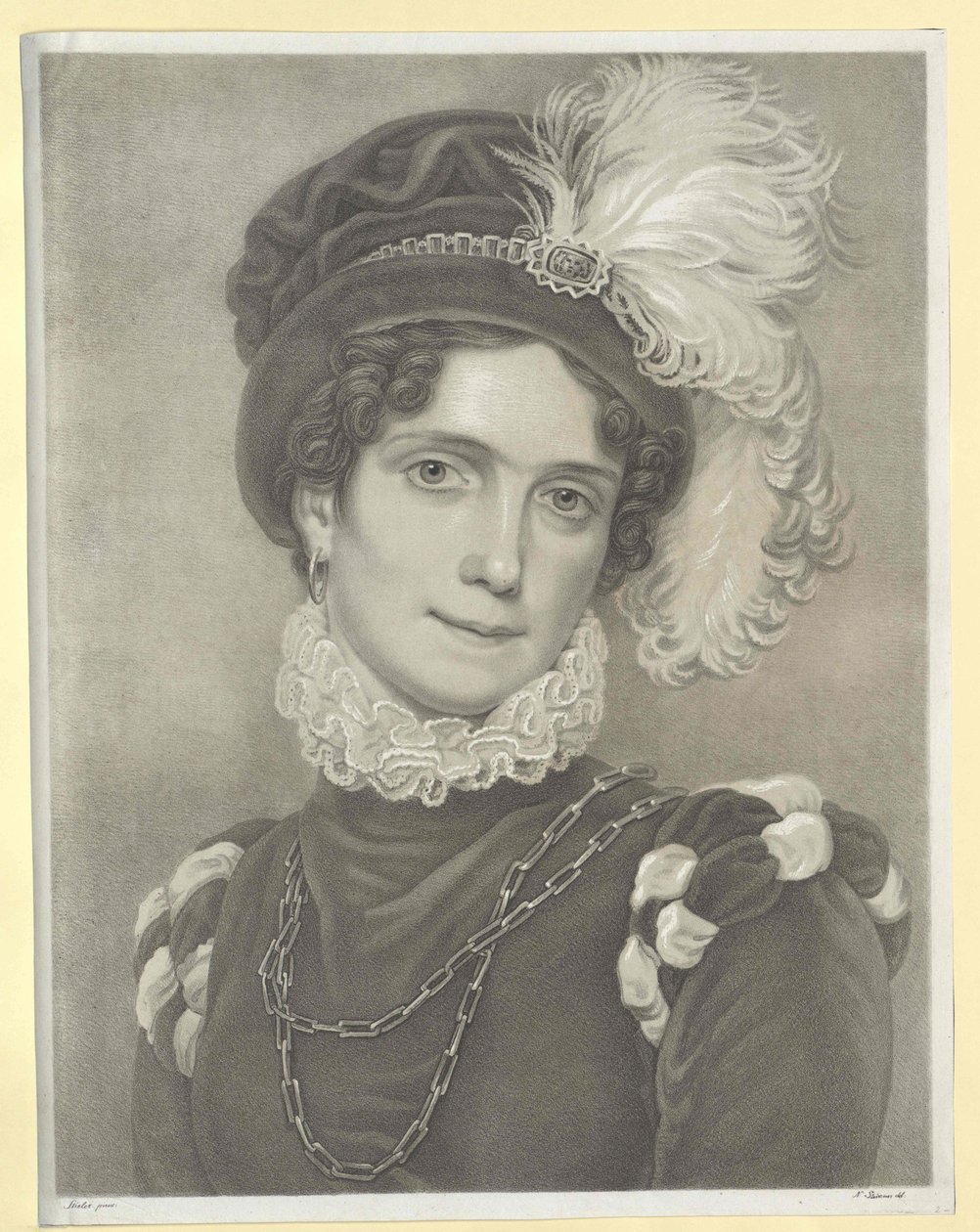 Princess of Baden Caroline by Artist Unknown