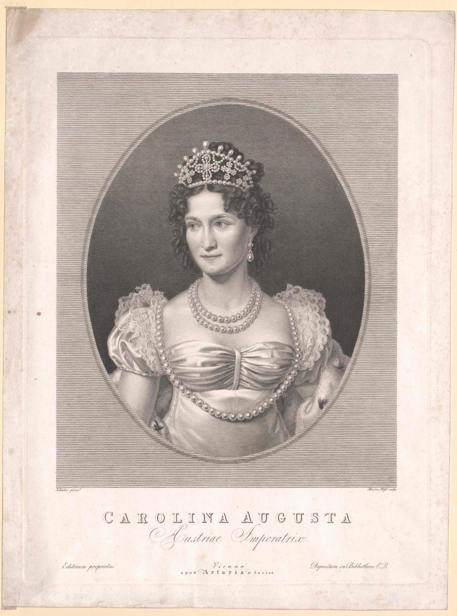 Princess Caroline of Bavaria (1792-1873) by Artist Unknown
