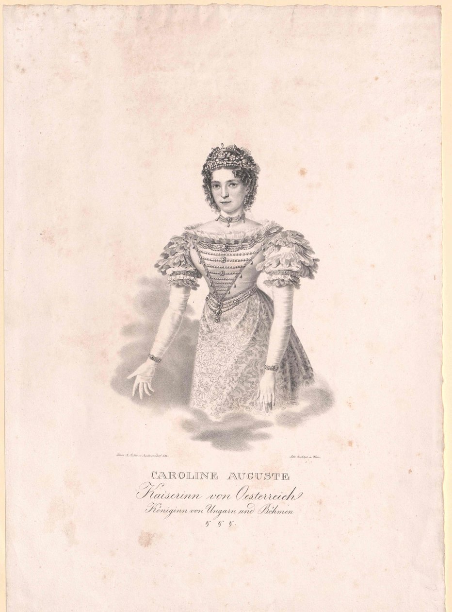 Princess Caroline of Bavaria (1792-1873) by Artist Unknown