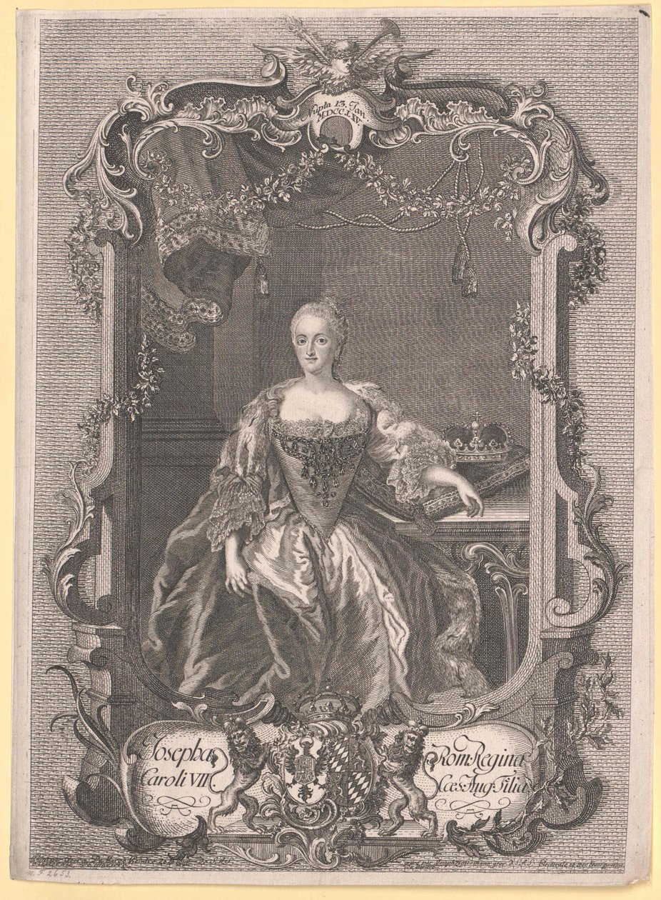 Princess of Bavaria Maria Josefa by Artist Unknown