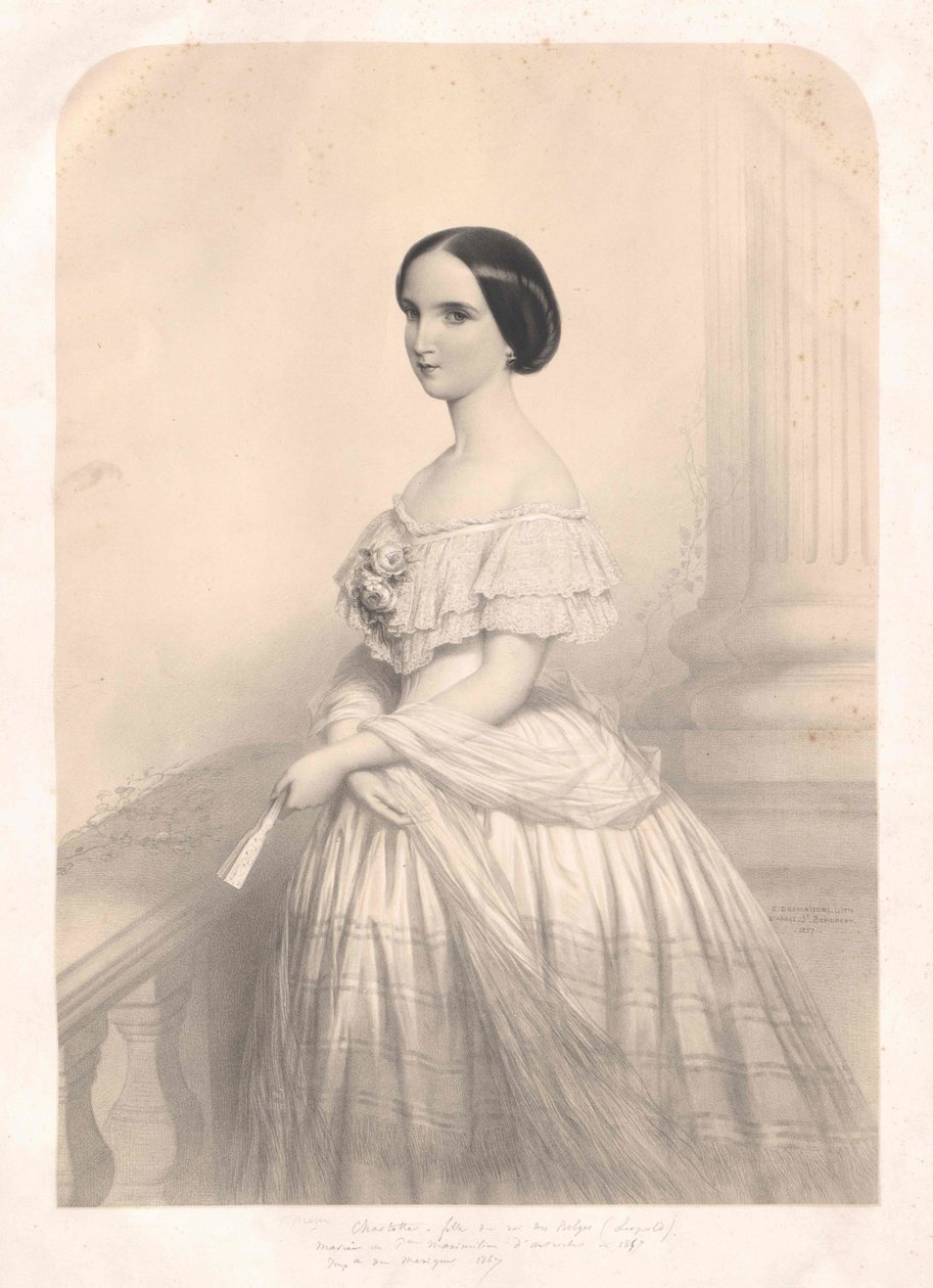 Princess Charlotte of Belgium by Artist Unknown