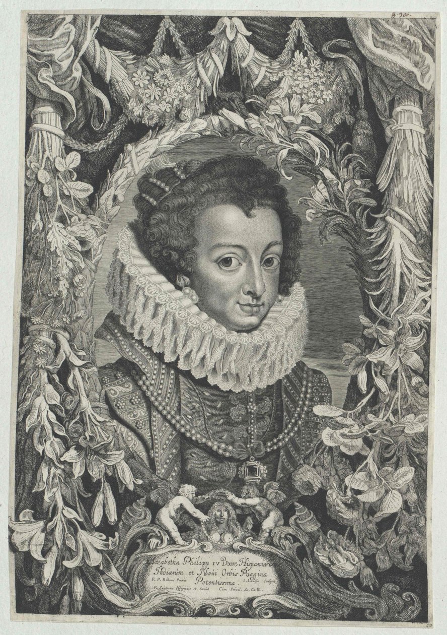 Princess of France Elisabeth by Artist Unknown