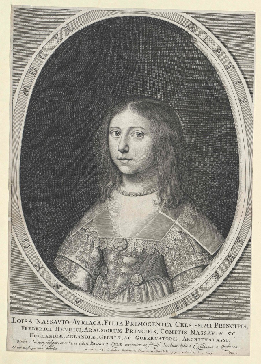 Princess Louise Henriette of Orange by Artist Unknown