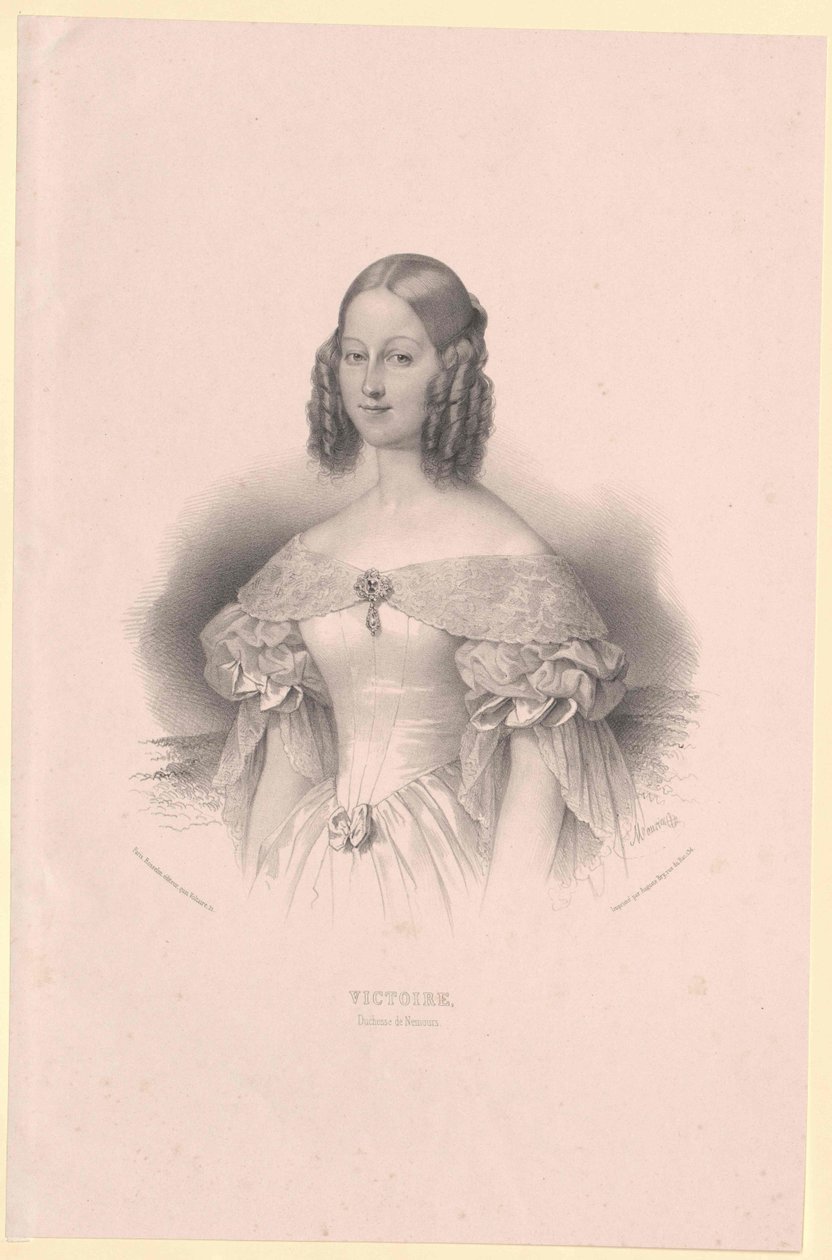 Princess Victoria of Saxe-Coburg-Gotha by Artist Unknown