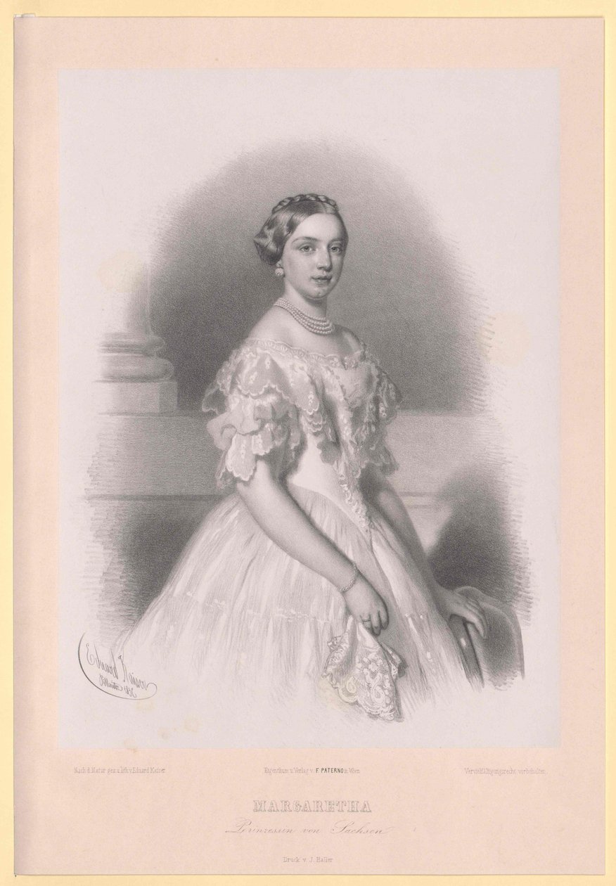 Princess Margaret of Saxony by Artist Unknown
