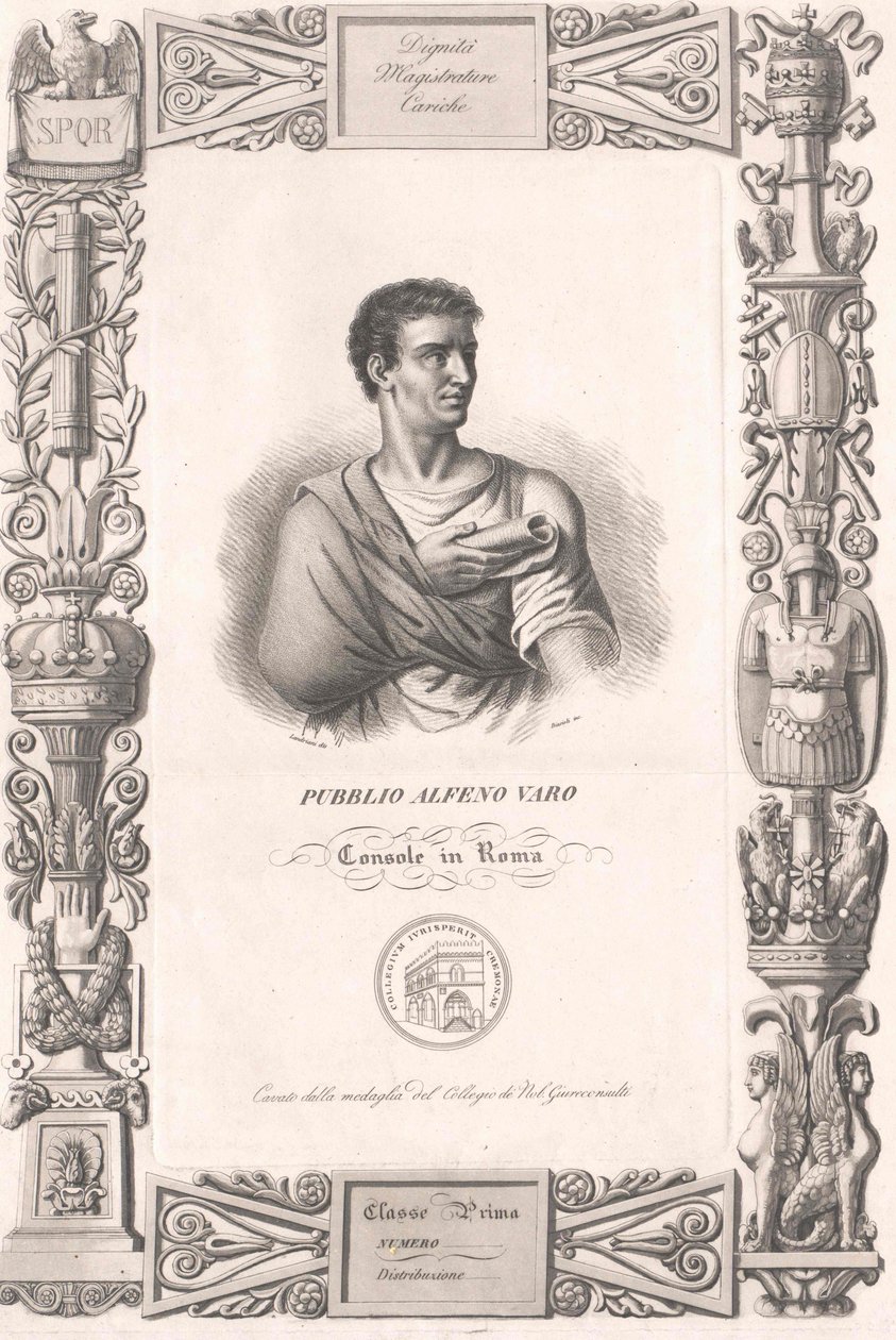 Publius Alphenus Varus by Artist Unknown