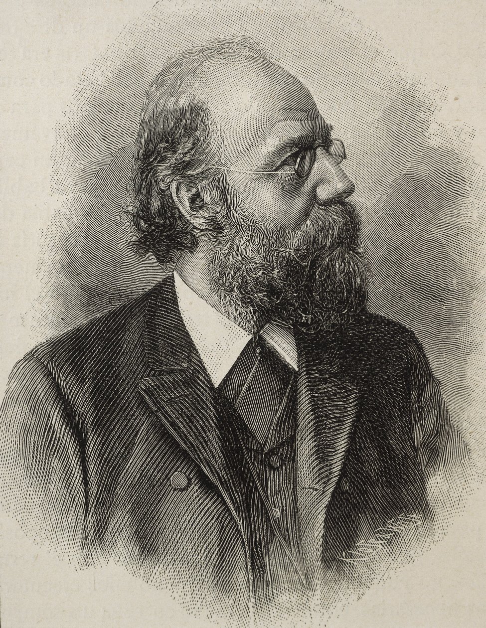 Heinrich Rickert, German philosopher, one of the leading Neo-Kantians by Artist Unknown