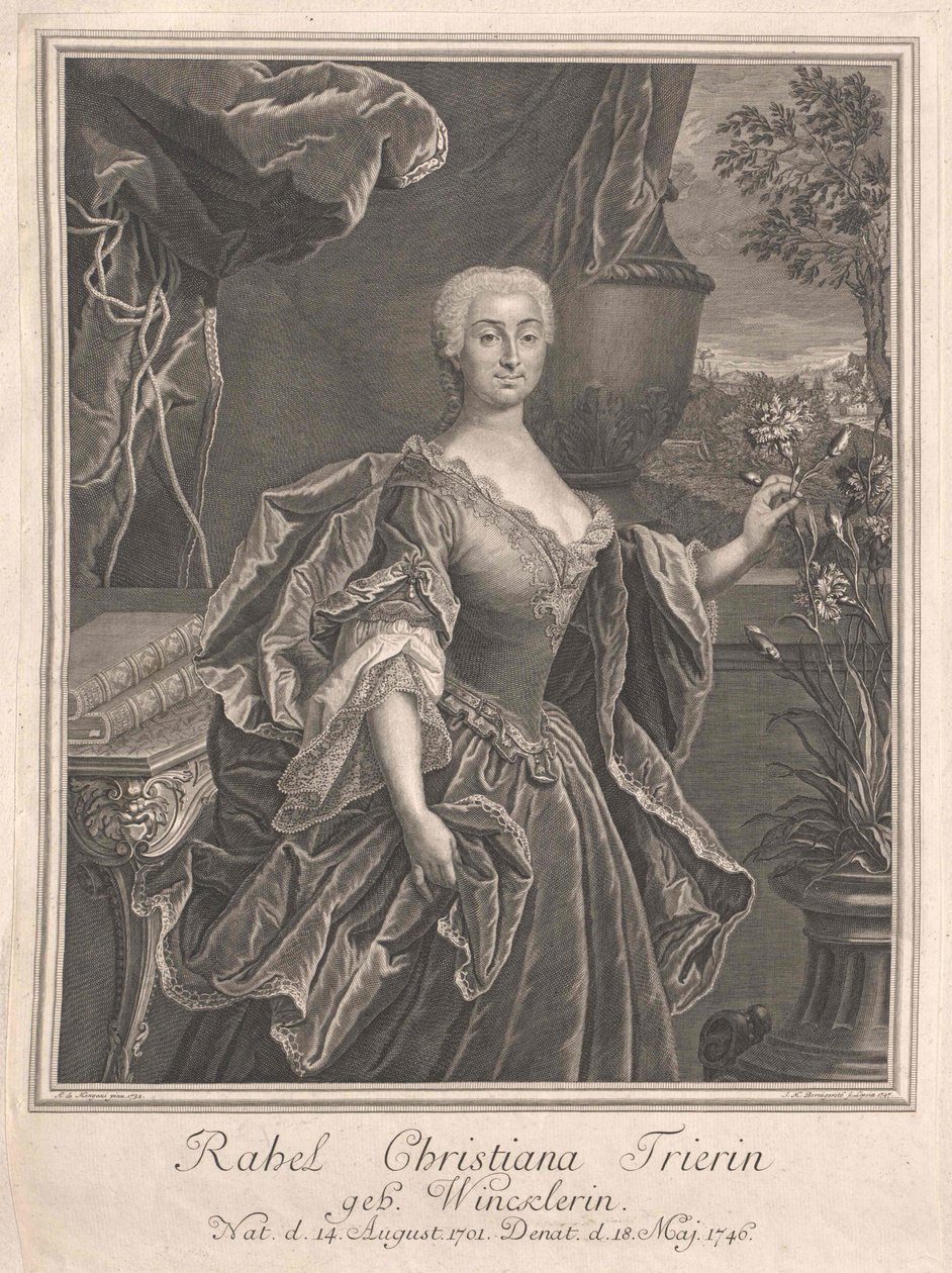 Rahel Christiana Winckler by Artist Unknown
