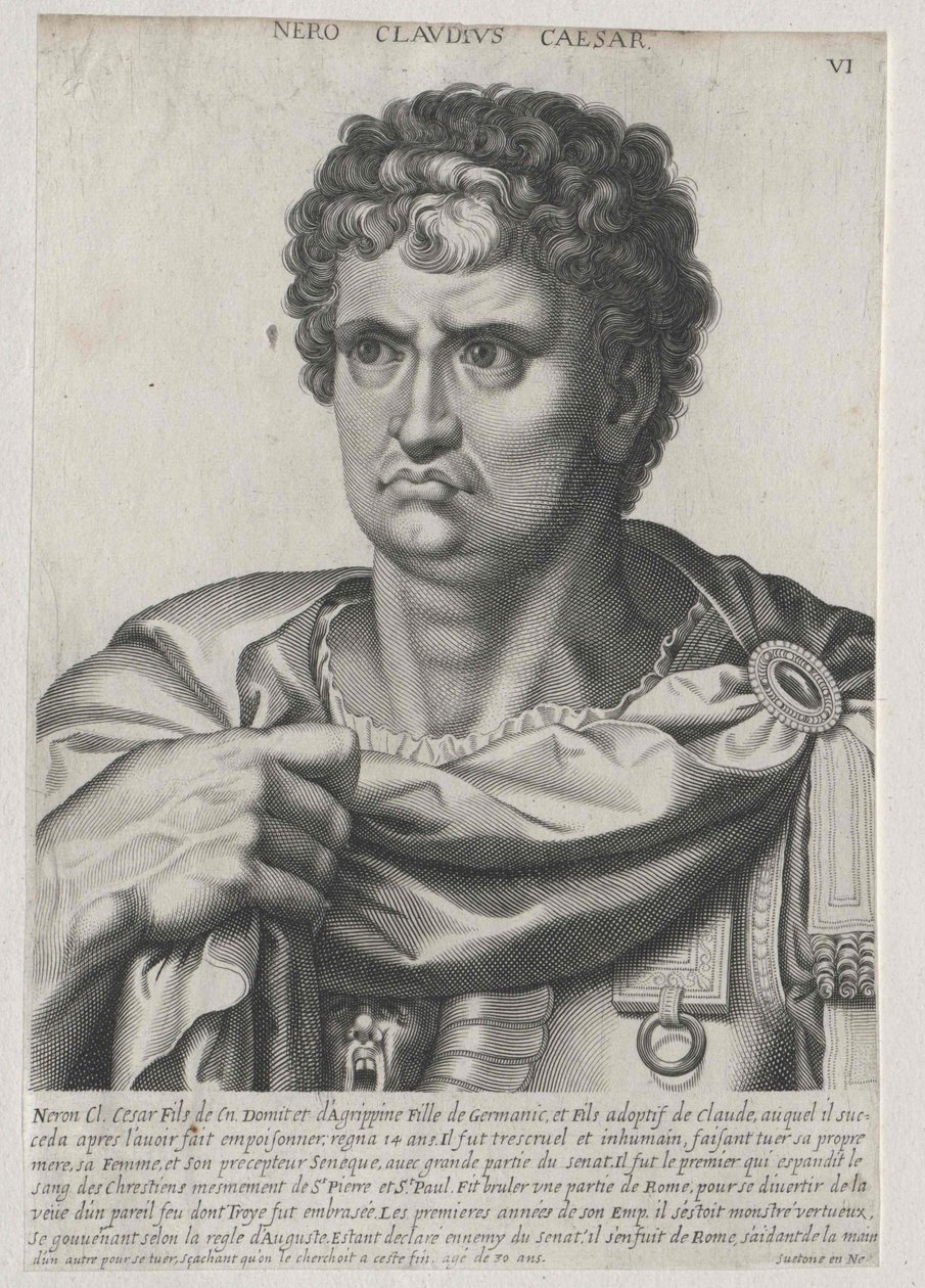 Roman Emperor Nero by Artist Unknown