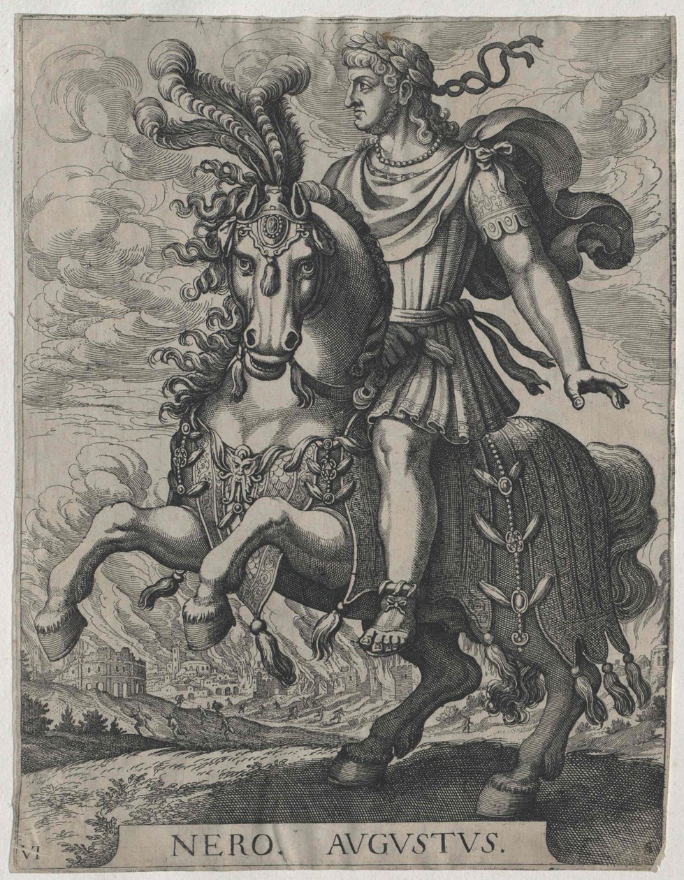 Roman Emperor Nero by Artist Unknown