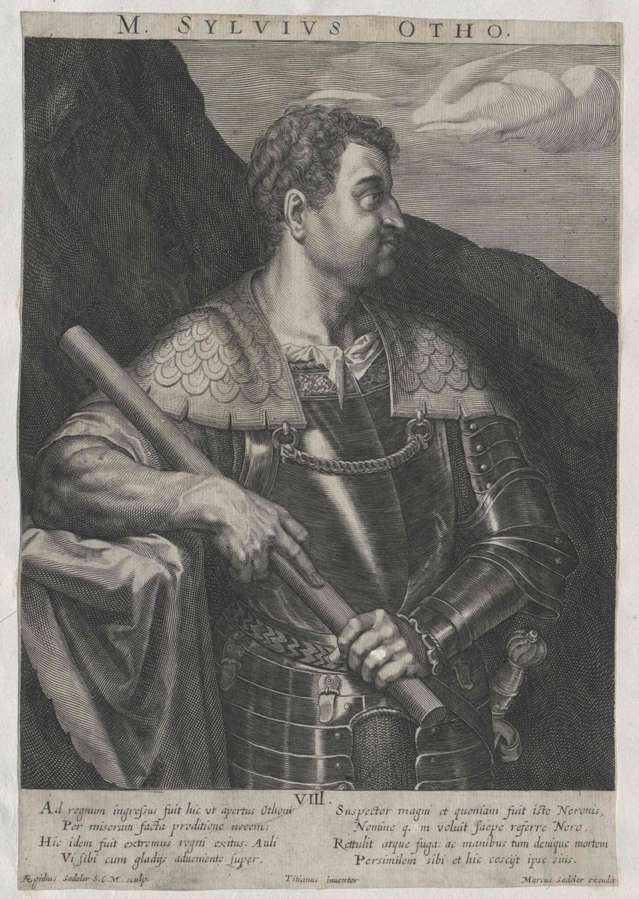 Roman Emperor Otho by Artist Unknown: Buy fine art prints
