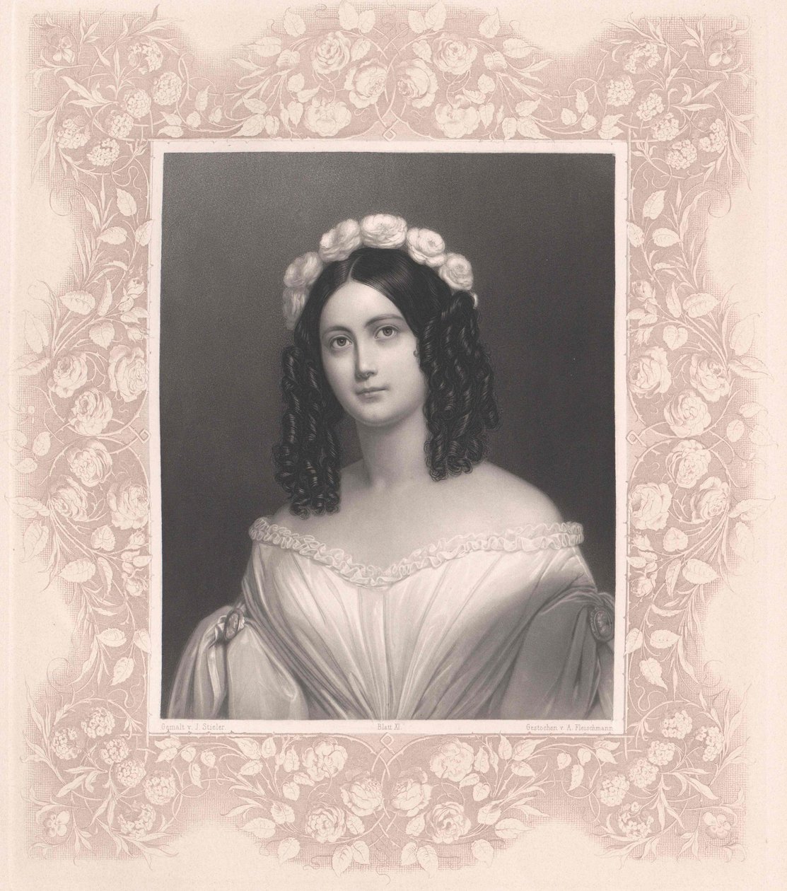 Rosalie Julie von Wuellerstorf and Urbair by Artist Unknown