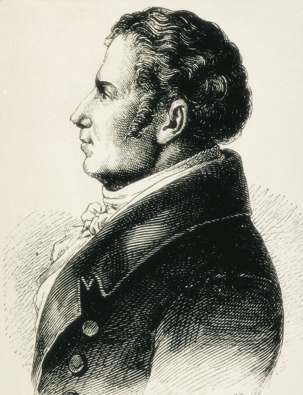 August Wilhelm von Schlegel, German theorist of Romanticism by Artist Unknown