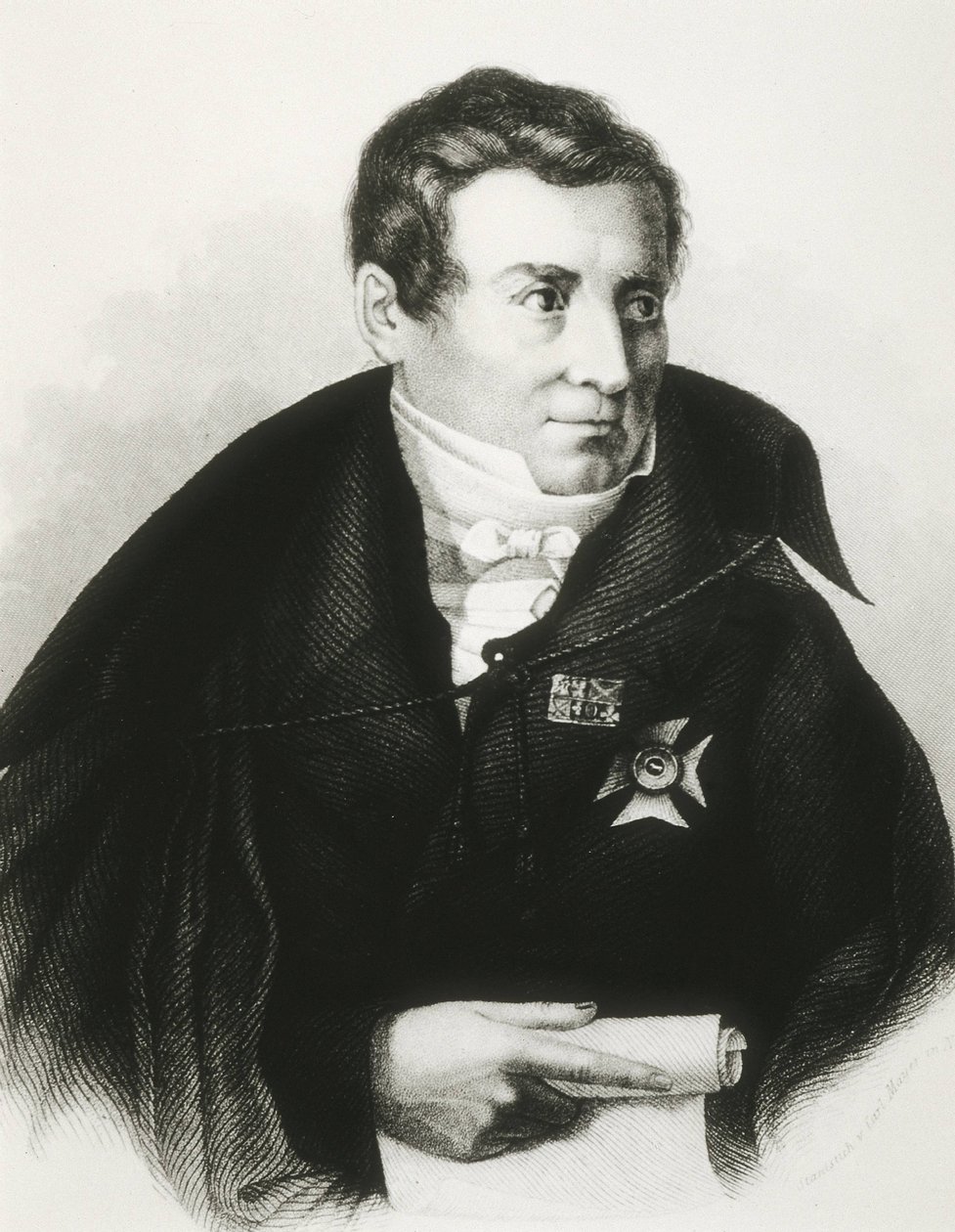 August Wilhelm von Schlegel, German Theorist of Romanticism by Artist Unknown