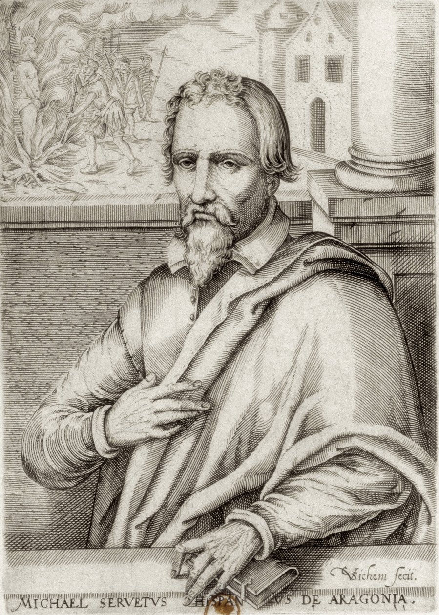 Miguel Servet (1511-1553). Spanish Doctor and Theologian. Xylography. France. Ile-de-France. Paris. National Library by Artist Unknown