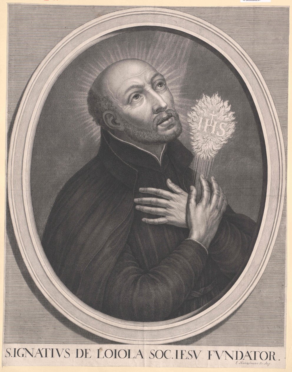 Saint Ignatius of Loyola by Artist Unknown