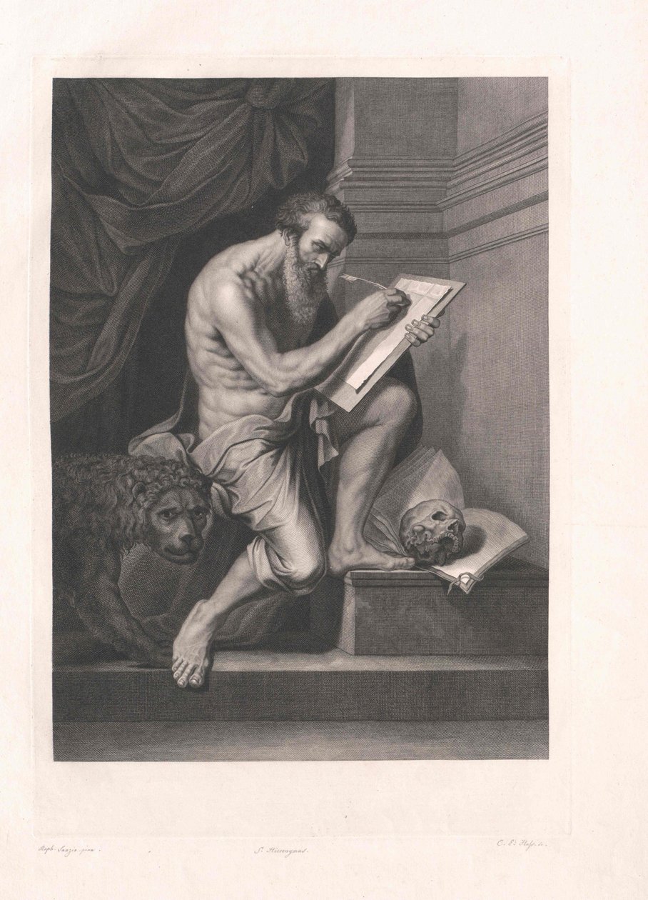 Saint Jerome by Artist Unknown