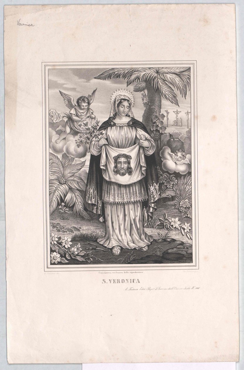 Saint Veronica by Artist Unknown