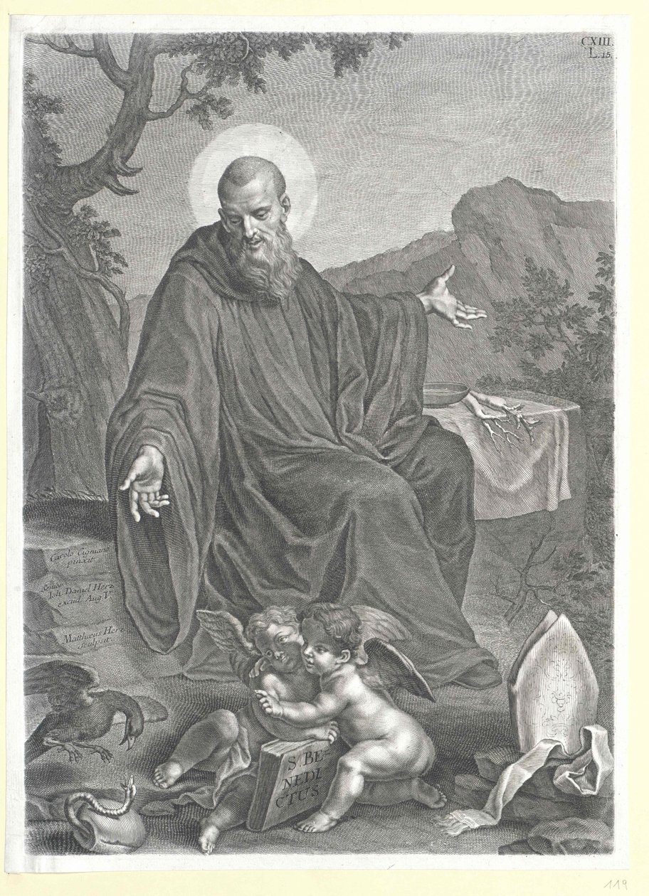 Saint Benedict of Nursia by Artist Unknown