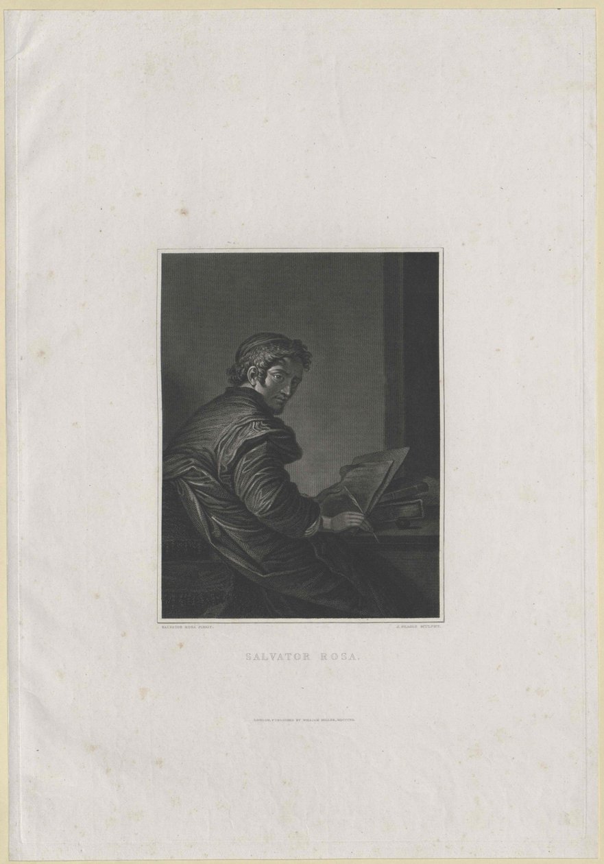 Salvator Rosa by Artist Unknown