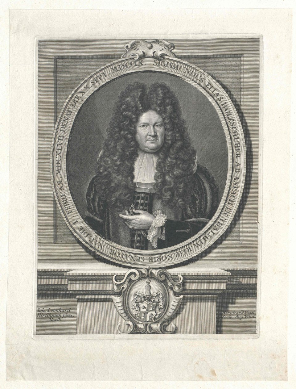 Sigismund Elijah Holzschuher von Aspach and Thalheim by Artist Unknown